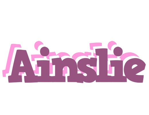 Ainslie relaxing logo