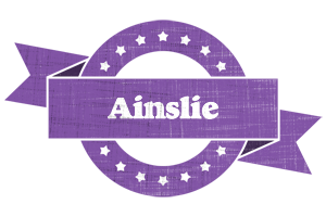 Ainslie royal logo