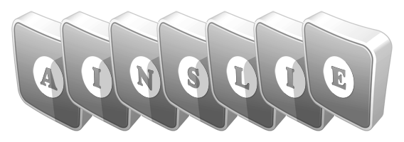 Ainslie silver logo