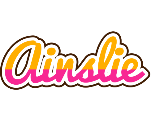 Ainslie smoothie logo