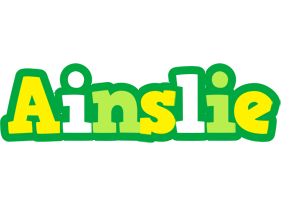 Ainslie soccer logo