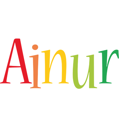 Ainur birthday logo
