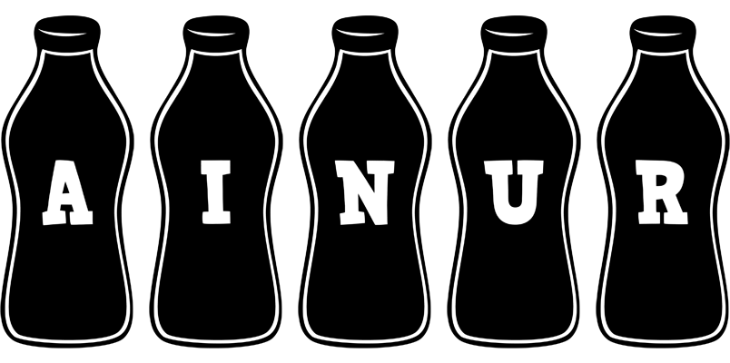 Ainur bottle logo