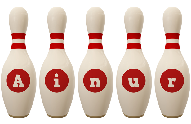 Ainur bowling-pin logo