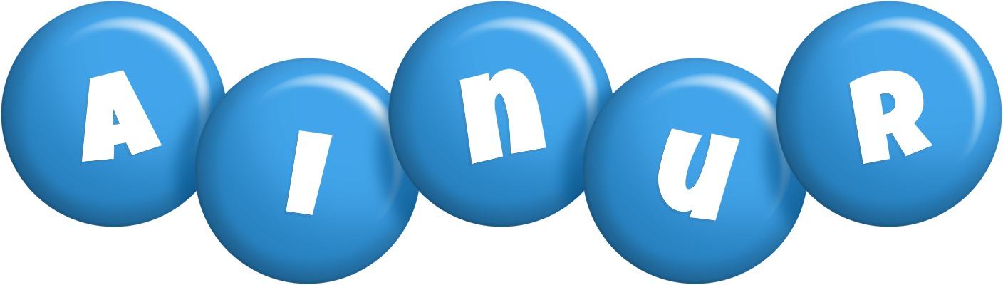 Ainur candy-blue logo