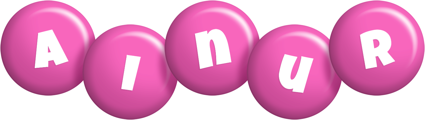 Ainur candy-pink logo