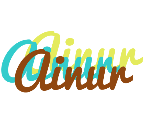 Ainur cupcake logo