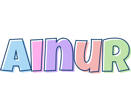 Ainur pastel logo