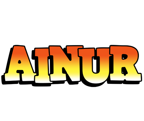Ainur sunset logo