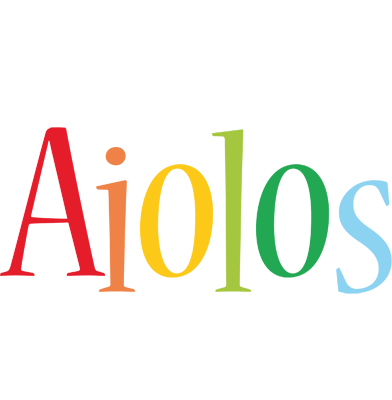 Aiolos birthday logo