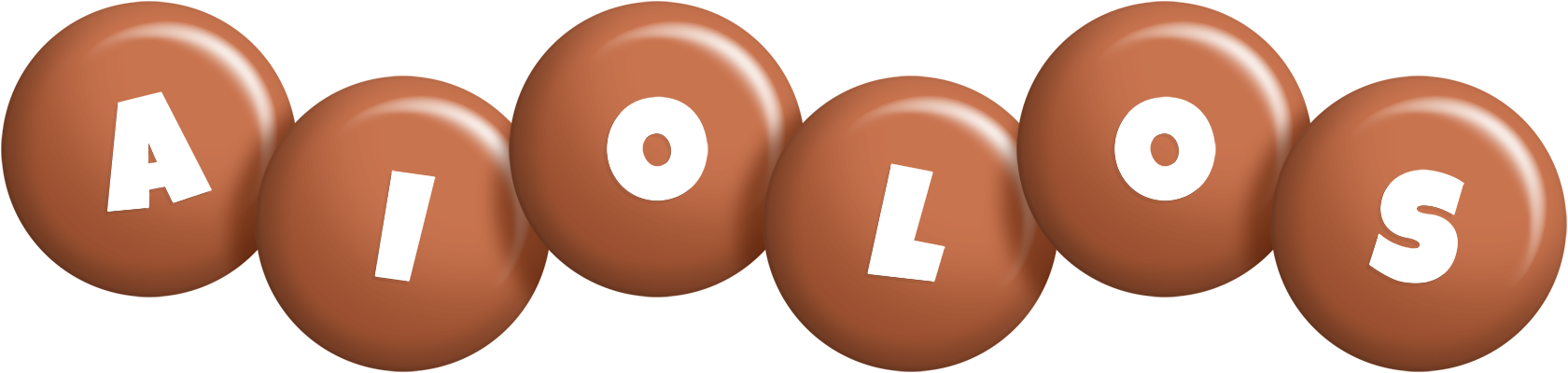 Aiolos candy-brown logo