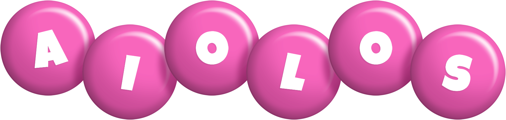 Aiolos candy-pink logo