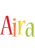 Aira birthday logo