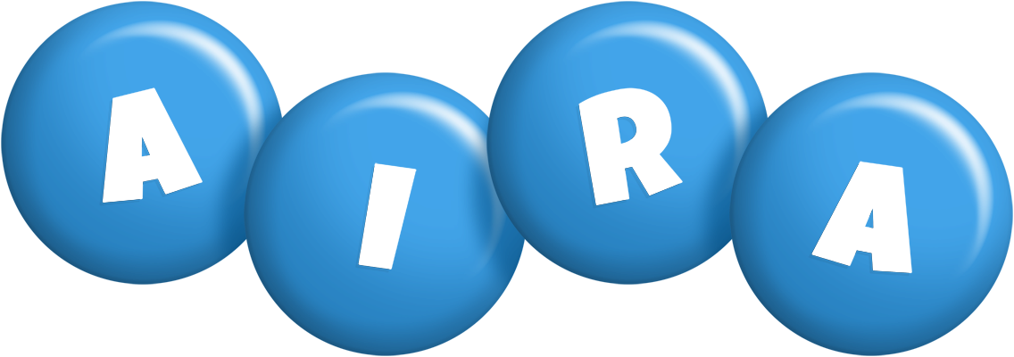 Aira candy-blue logo