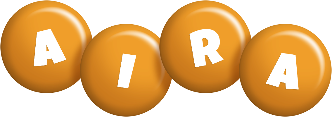 Aira candy-orange logo