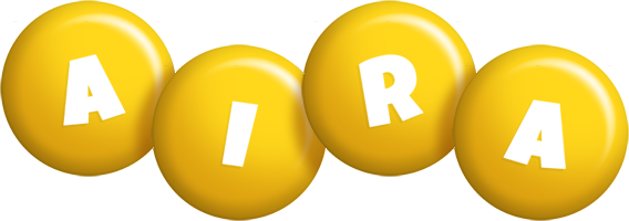 Aira candy-yellow logo