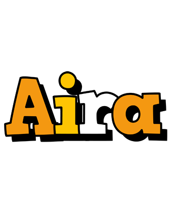 Aira cartoon logo