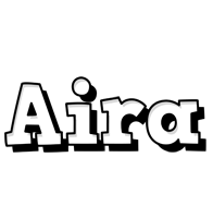 Aira snowing logo