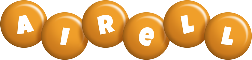 Airell candy-orange logo