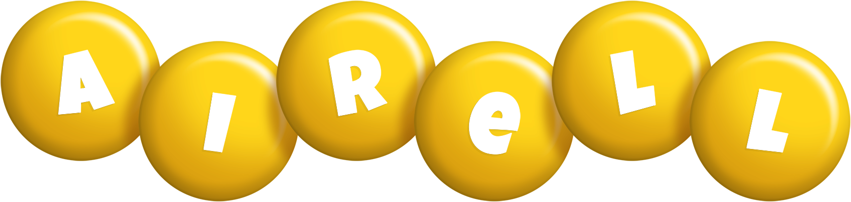 Airell candy-yellow logo