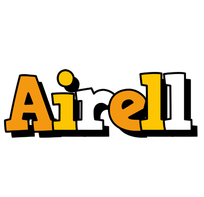 Airell cartoon logo