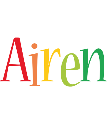 Airen birthday logo