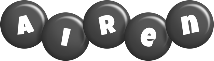 Airen candy-black logo