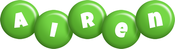 Airen candy-green logo