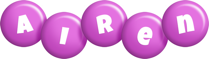 Airen candy-purple logo