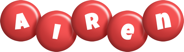 Airen candy-red logo