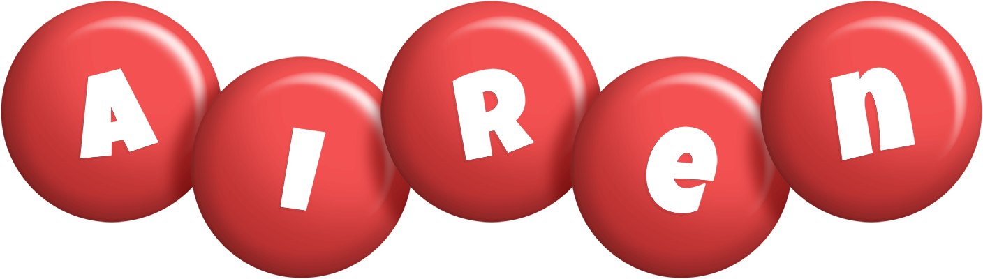 Airen candy-red logo