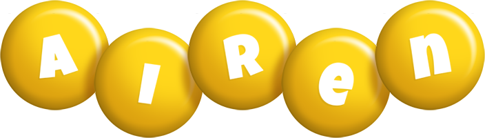 Airen candy-yellow logo