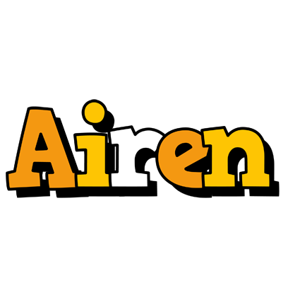 Airen cartoon logo