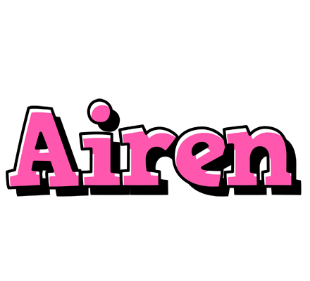 Airen girlish logo