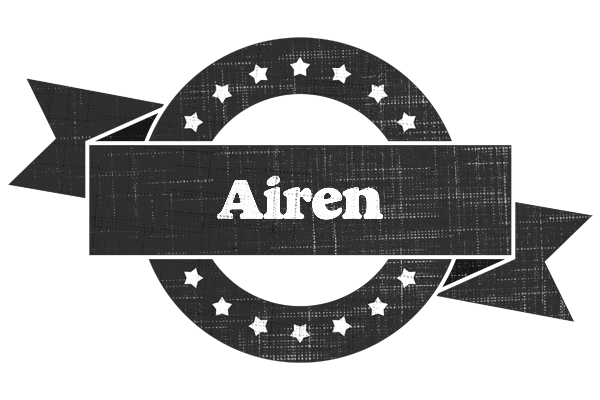 Airen grunge logo