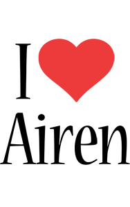 Airen i-love logo