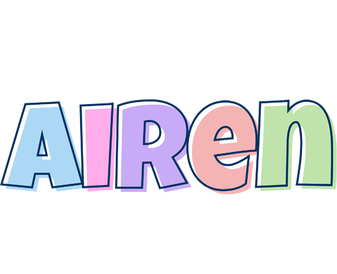 Airen pastel logo