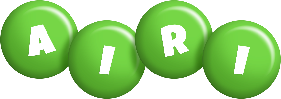 Airi candy-green logo