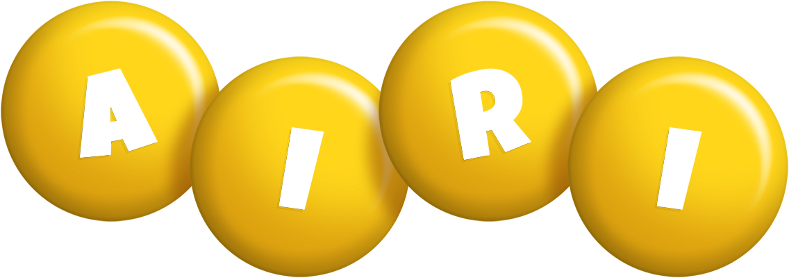 Airi candy-yellow logo