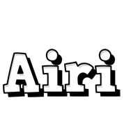 Airi snowing logo