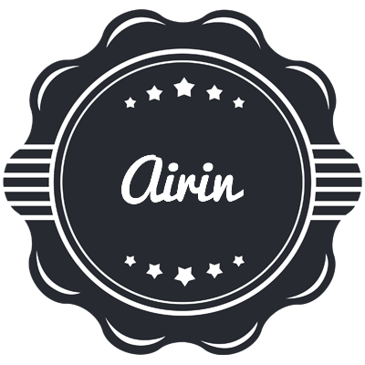 Airin badge logo