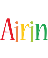 Airin birthday logo