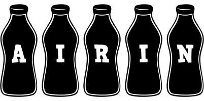 Airin bottle logo