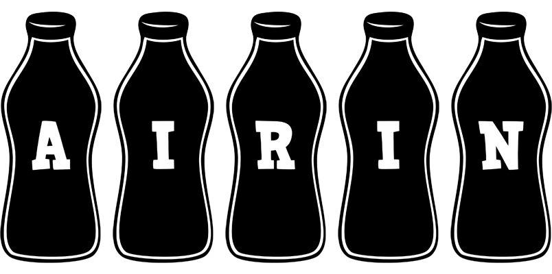 Airin bottle logo