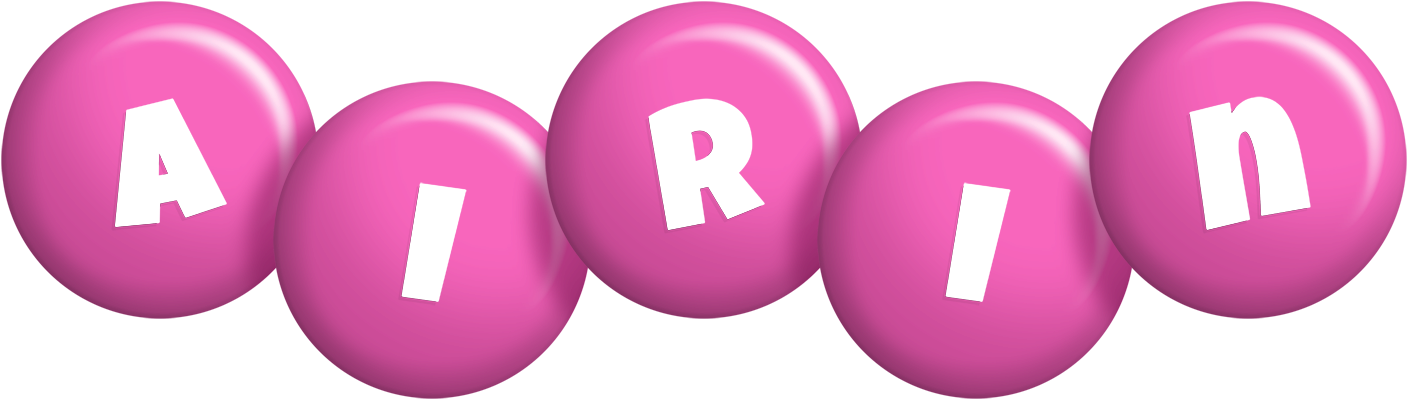 Airin candy-pink logo