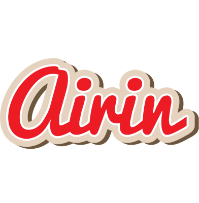 Airin chocolate logo