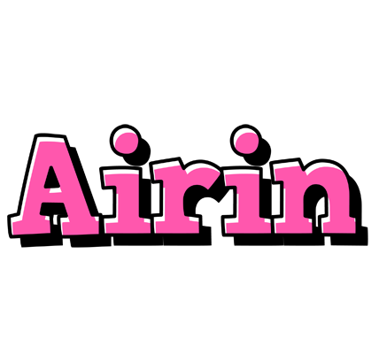 Airin girlish logo
