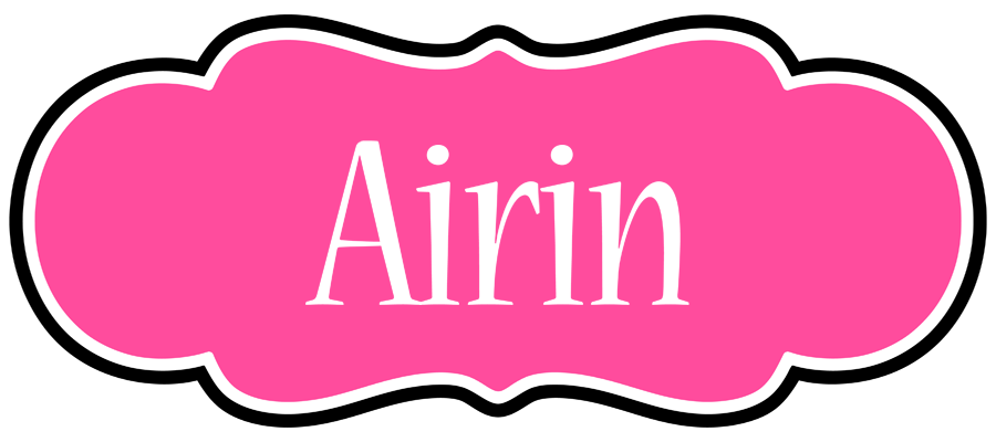Airin invitation logo