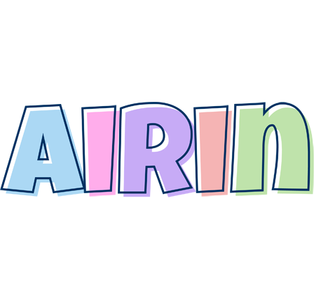 Airin pastel logo