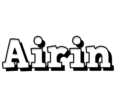 Airin snowing logo